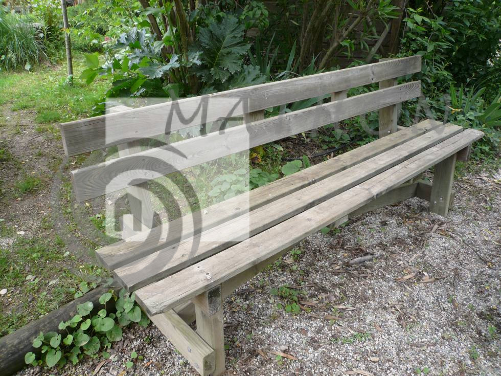 Banc Élémentaire en bois massif - Sur mesure & Artisanal