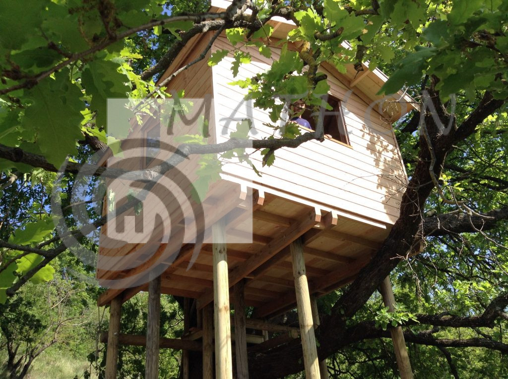 cabane pour enfant dans les arbres fabriquer en france